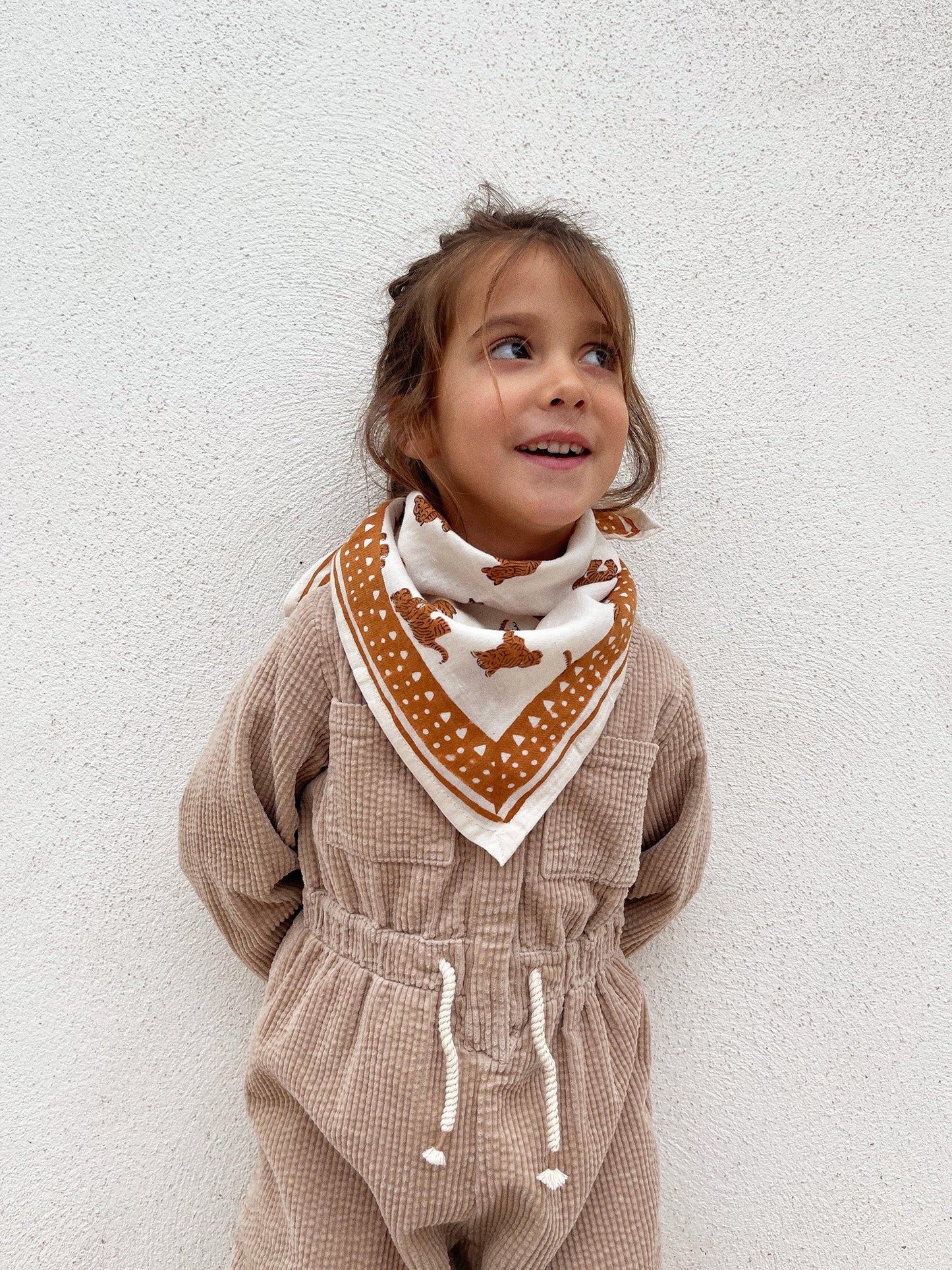 Petit foulard Oscar - Tigre Milk