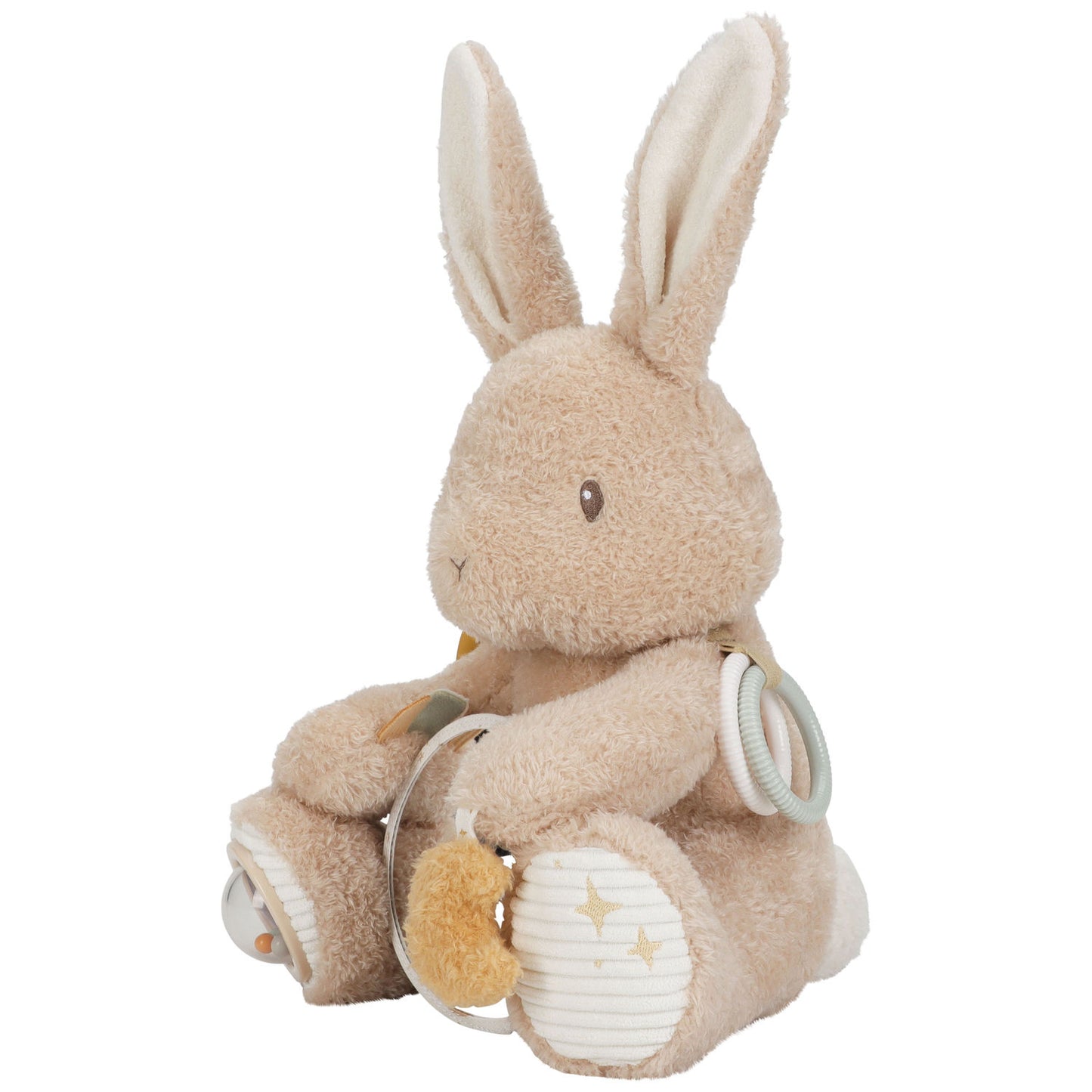 Peluche d'activité Lapin- Blanc - Newborn