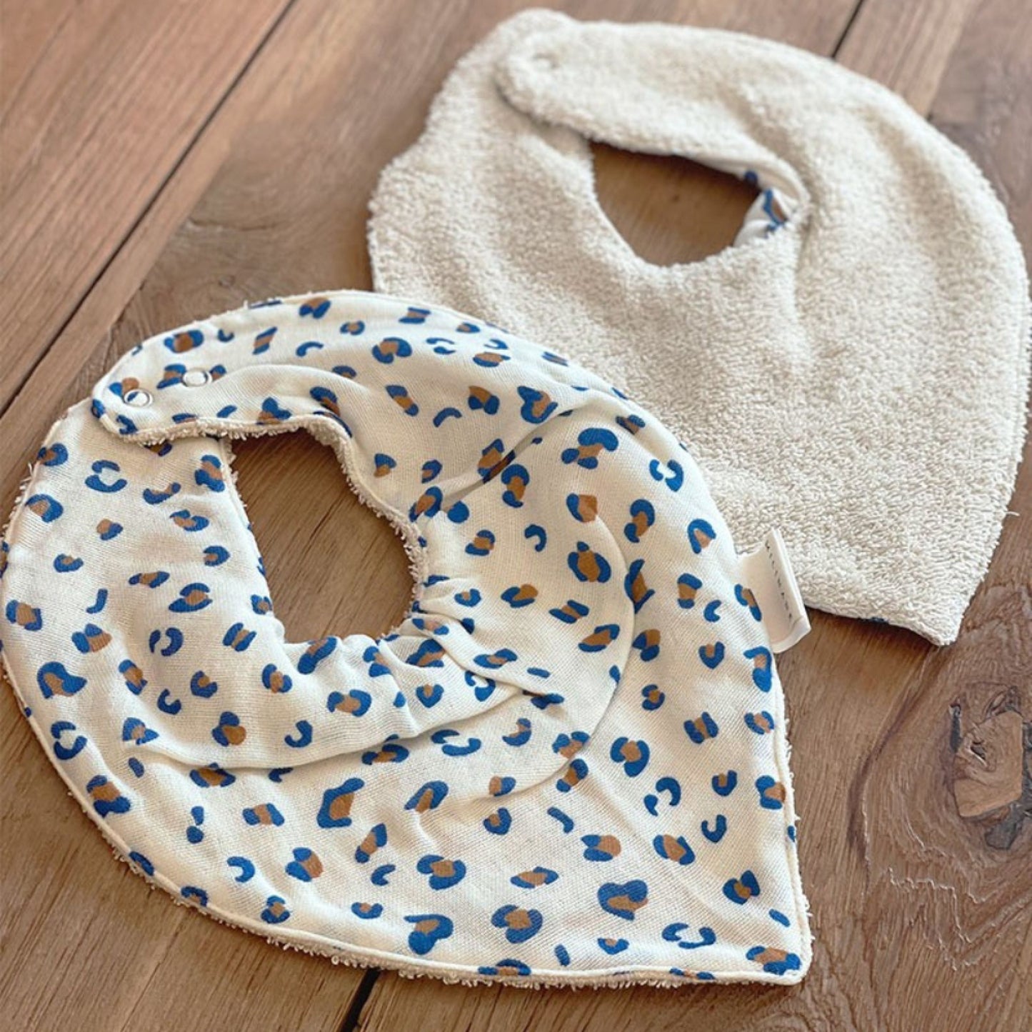 Lot de 2 bavoirs bandana Mael - Graou