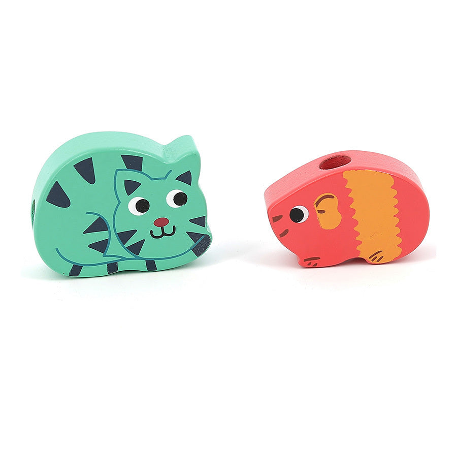 Perles en bois, Animaux familiers