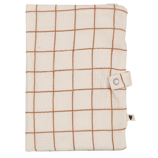 Protège carnet de santé - Grands carreaux