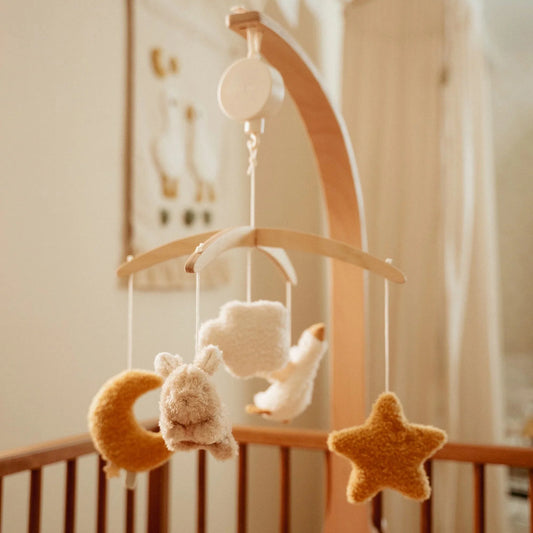 Mobile musical en bois - Newborn Naturals
