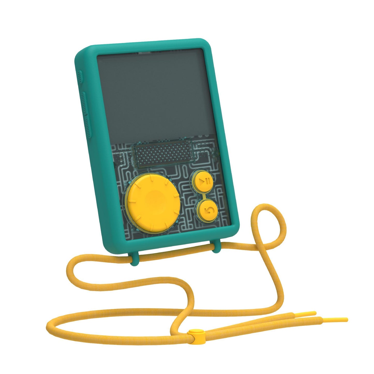 Baladeur d'aventures interactives Flam avec coque verte