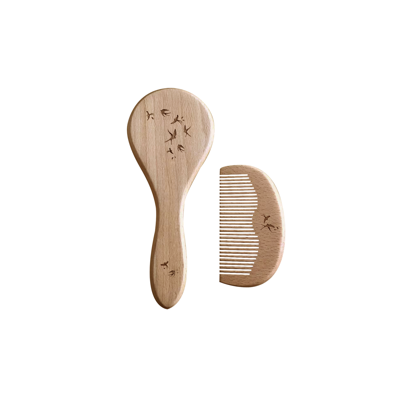 Brosse & peigne - Hirondelles