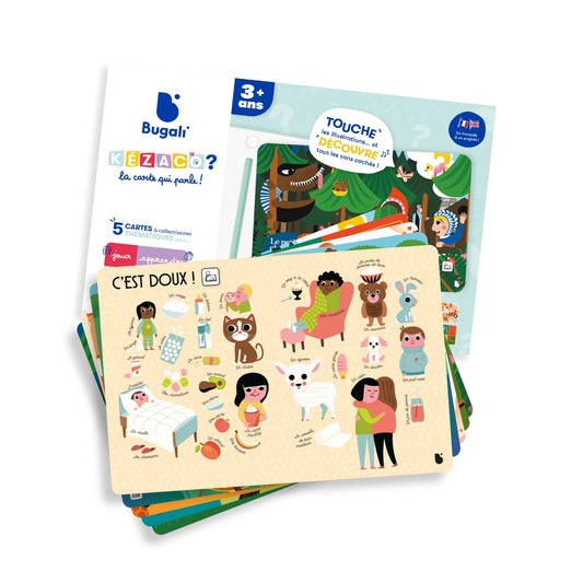 Coffret 5 cartes interactives Kézaco ? - Bugali