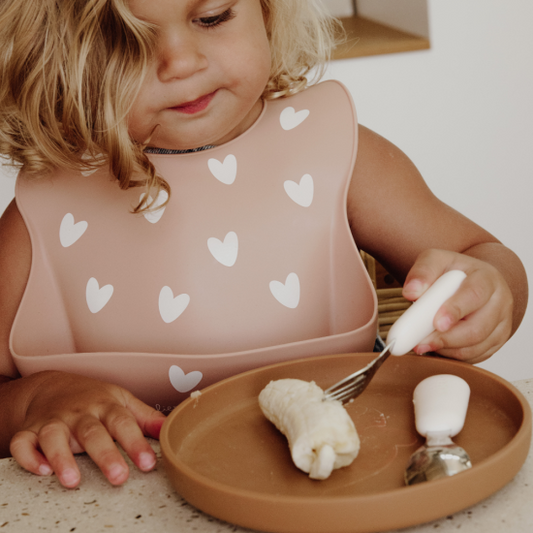 Couverts en silicone - Crème