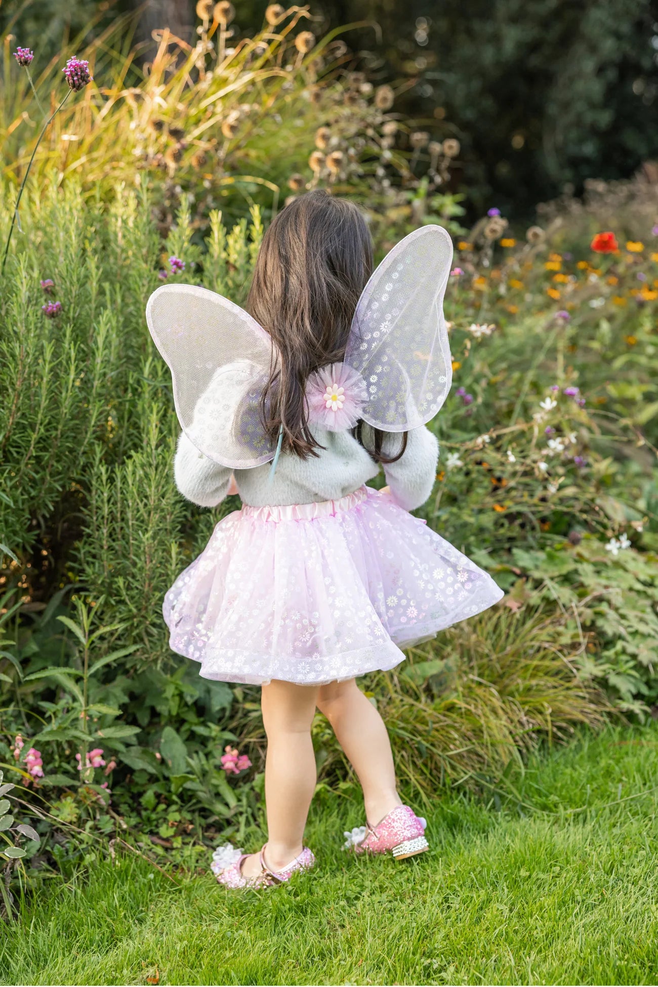 Set Crazy for Daisies - Tutu, baguette & ailes