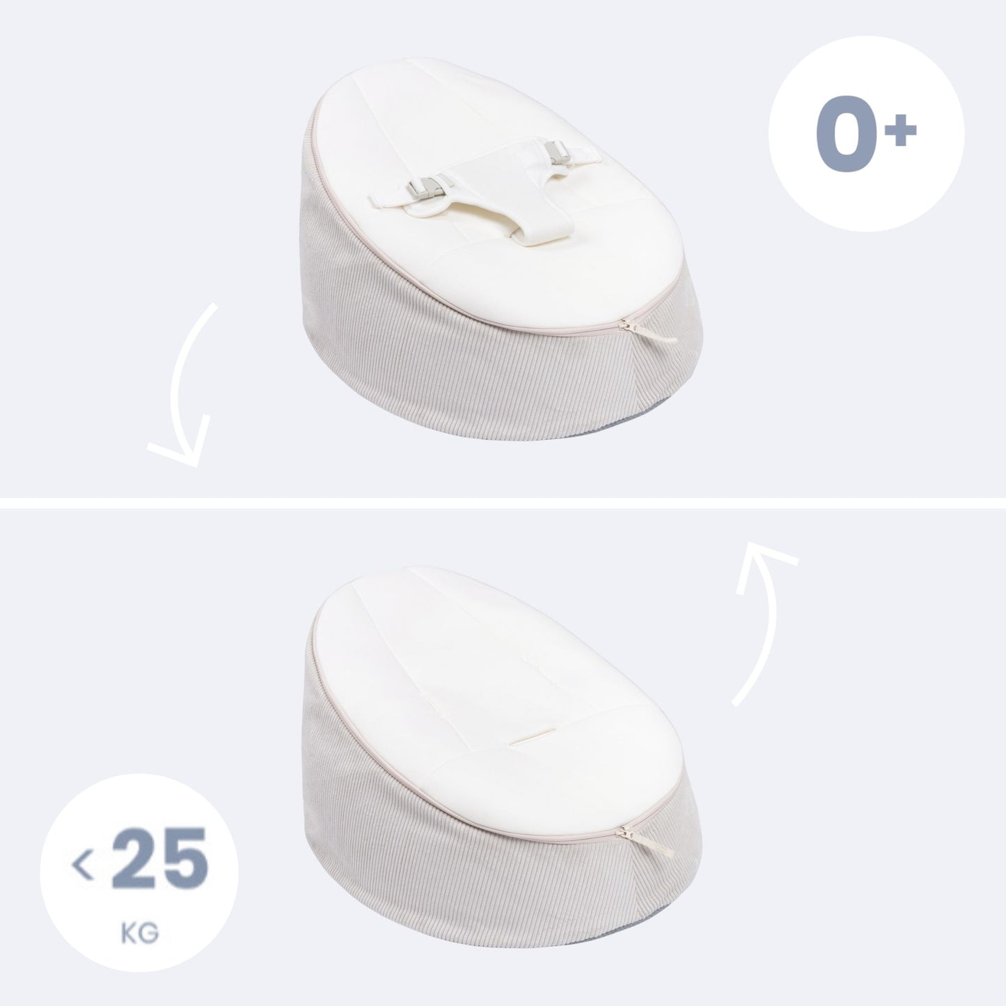 Transat bébé - Seat'n Grow Sand