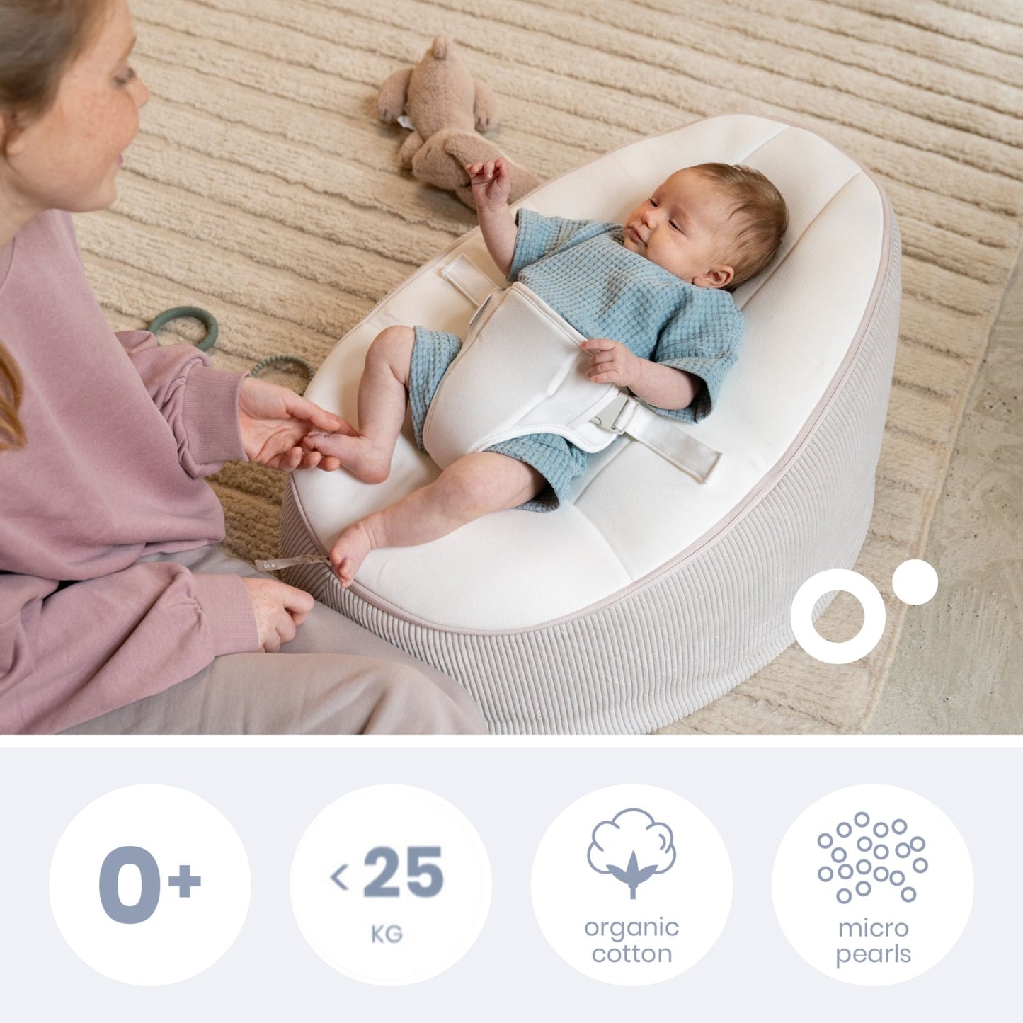 Transat bébé - Seat'n Grow Sand