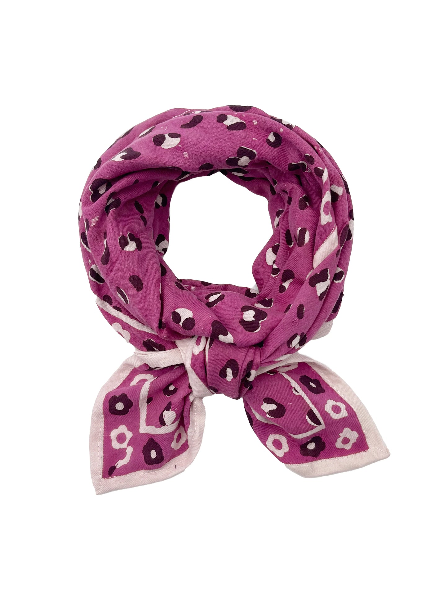 Petit foulard Oscar - Graou Rose