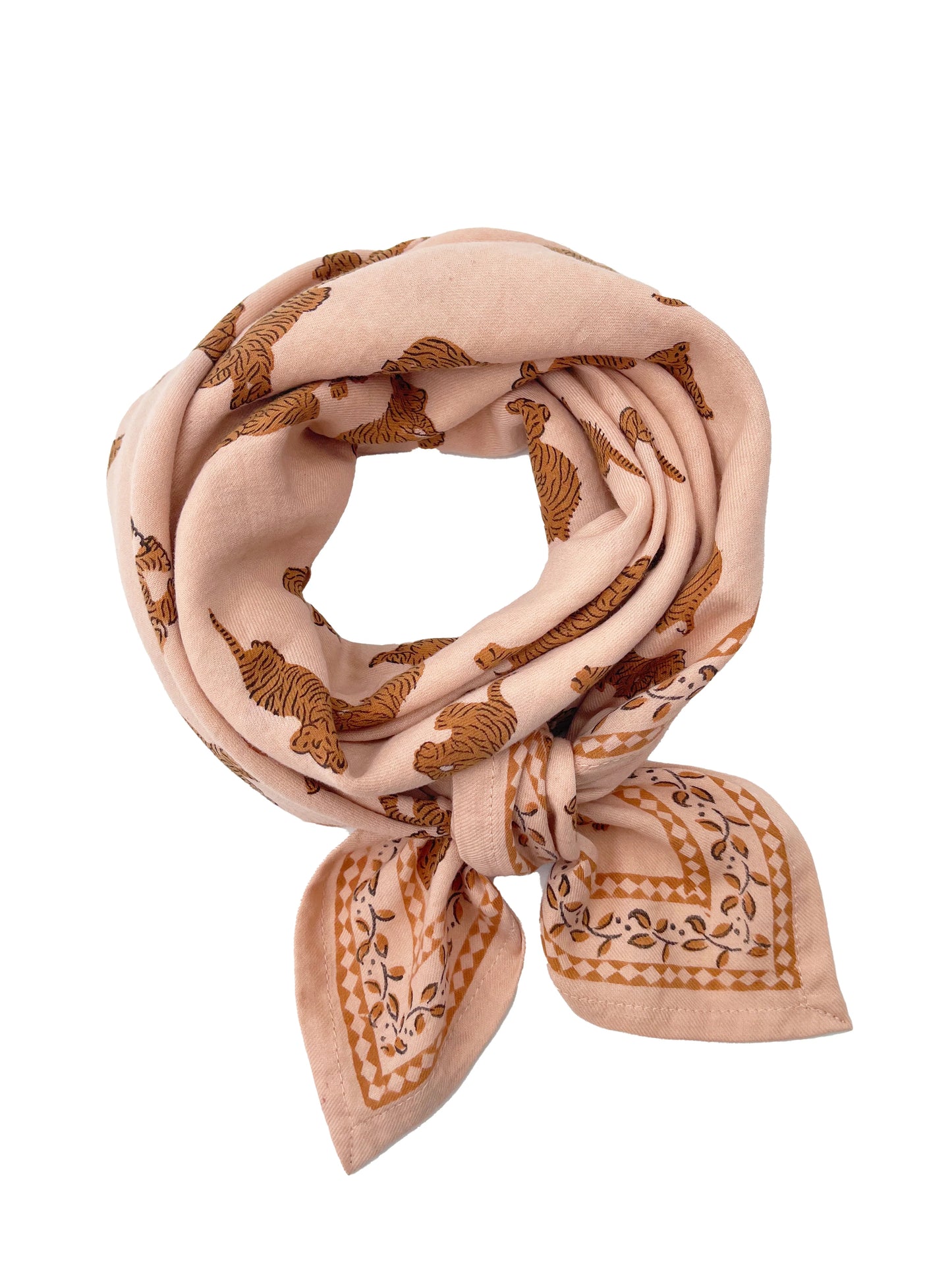 Grand foulard Oscar - Tigre Pêche
