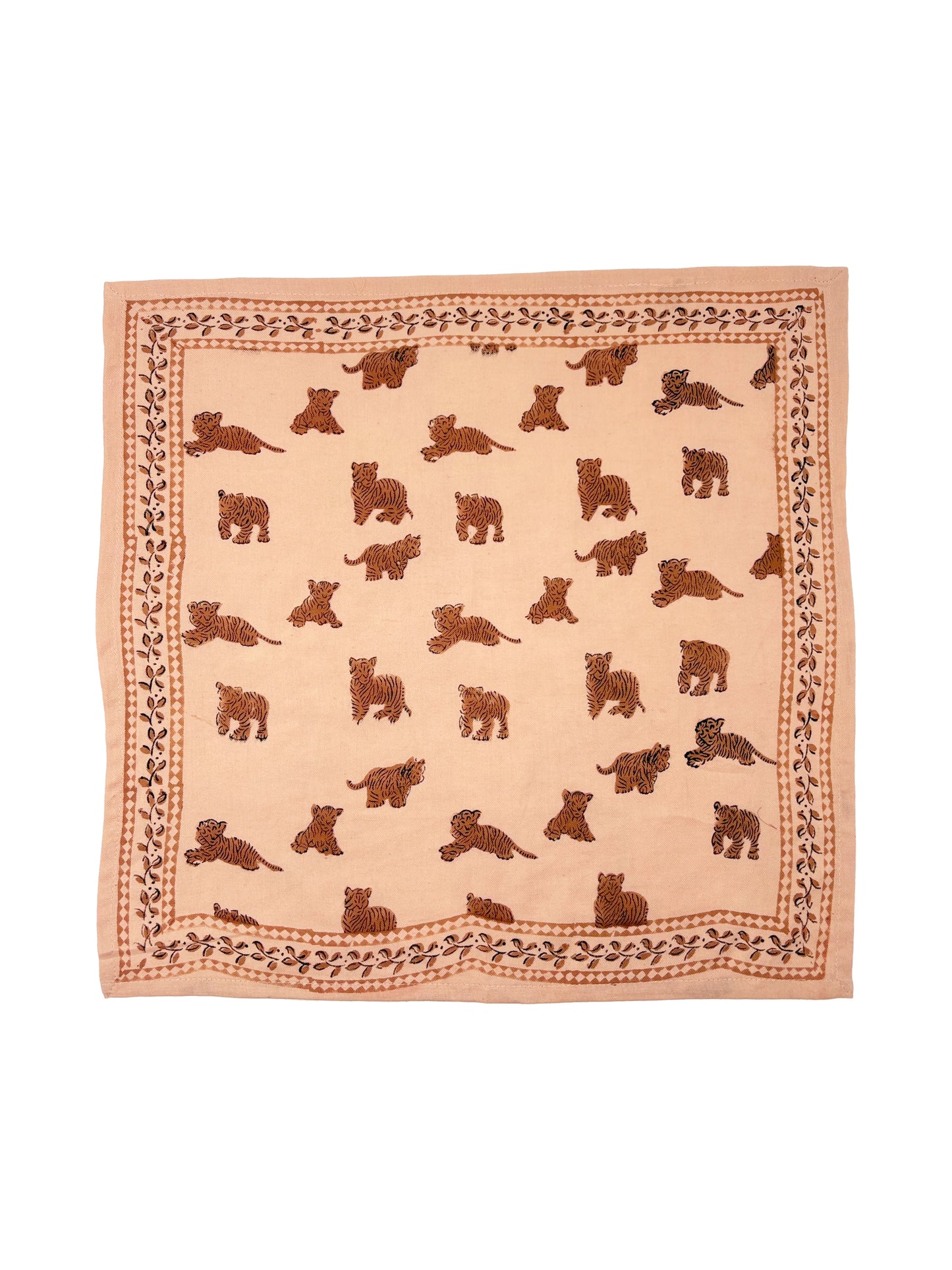 Grand foulard Oscar - Tigre Pêche