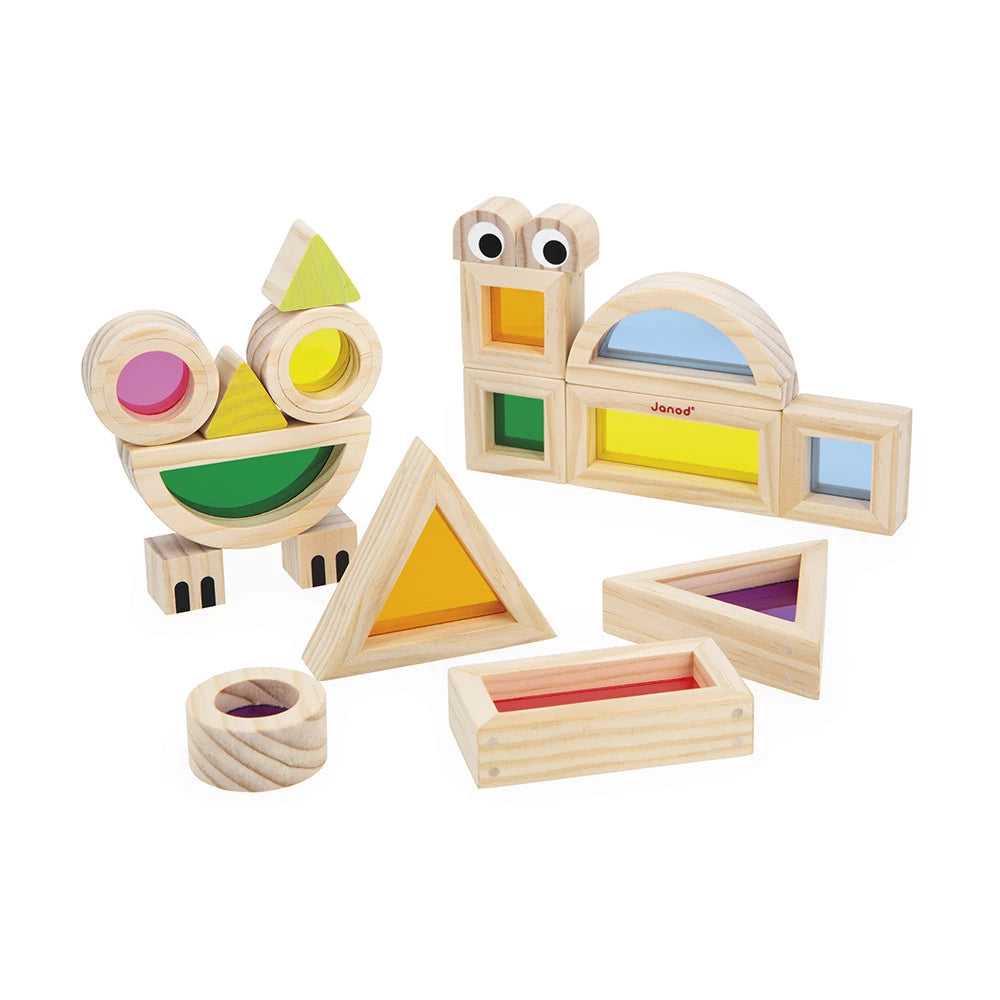 Jeu Sensoriel - Blocs Translucides