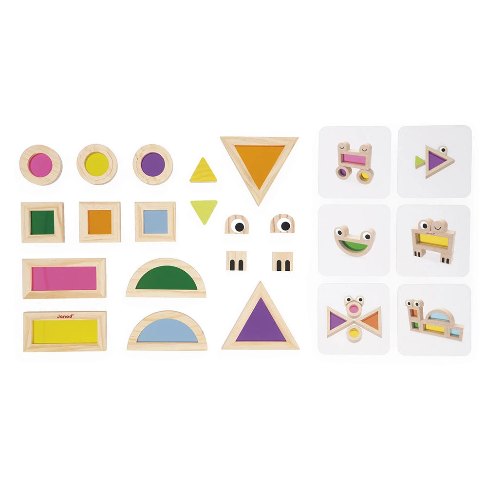 Jeu Sensoriel - Blocs Translucides