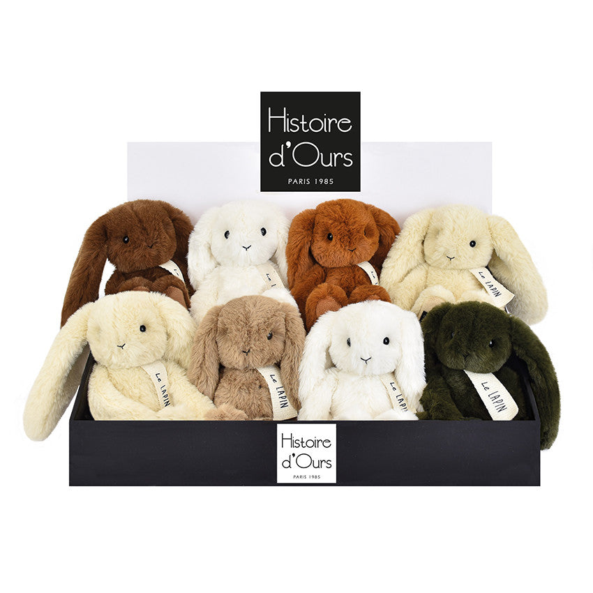 Petite peluche Lapin 20 cm - Beige clair