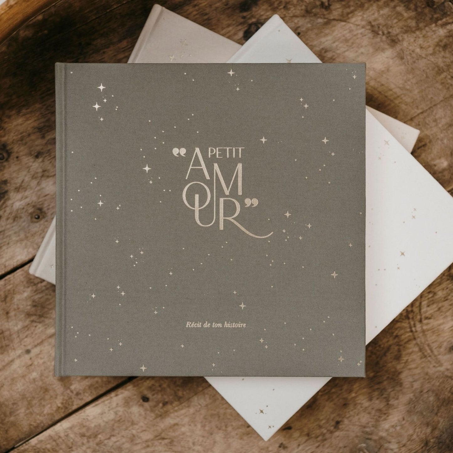 Livre de naissance Petit Amour - Sauge
