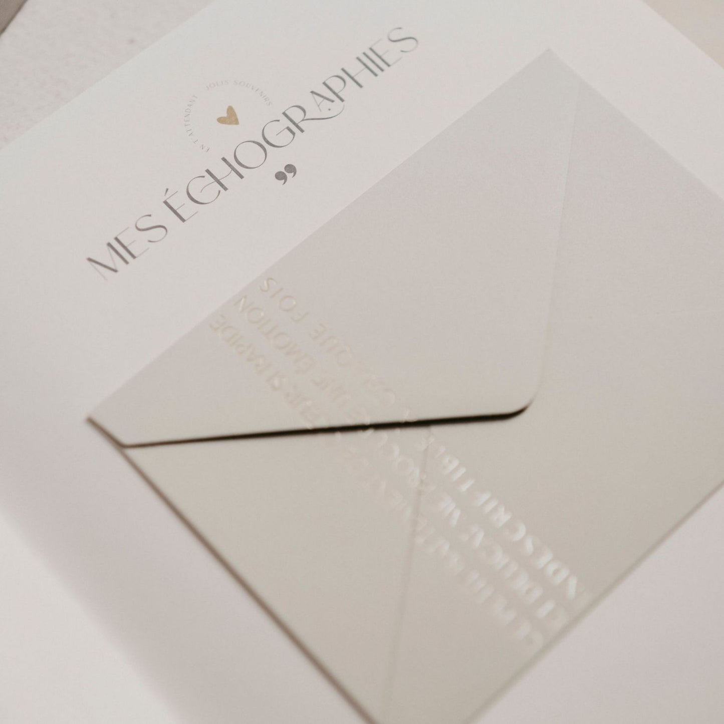 Livre de naissance Petit Amour - Sauge