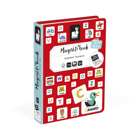 Magnéti'book alphabet français - 142 magnets