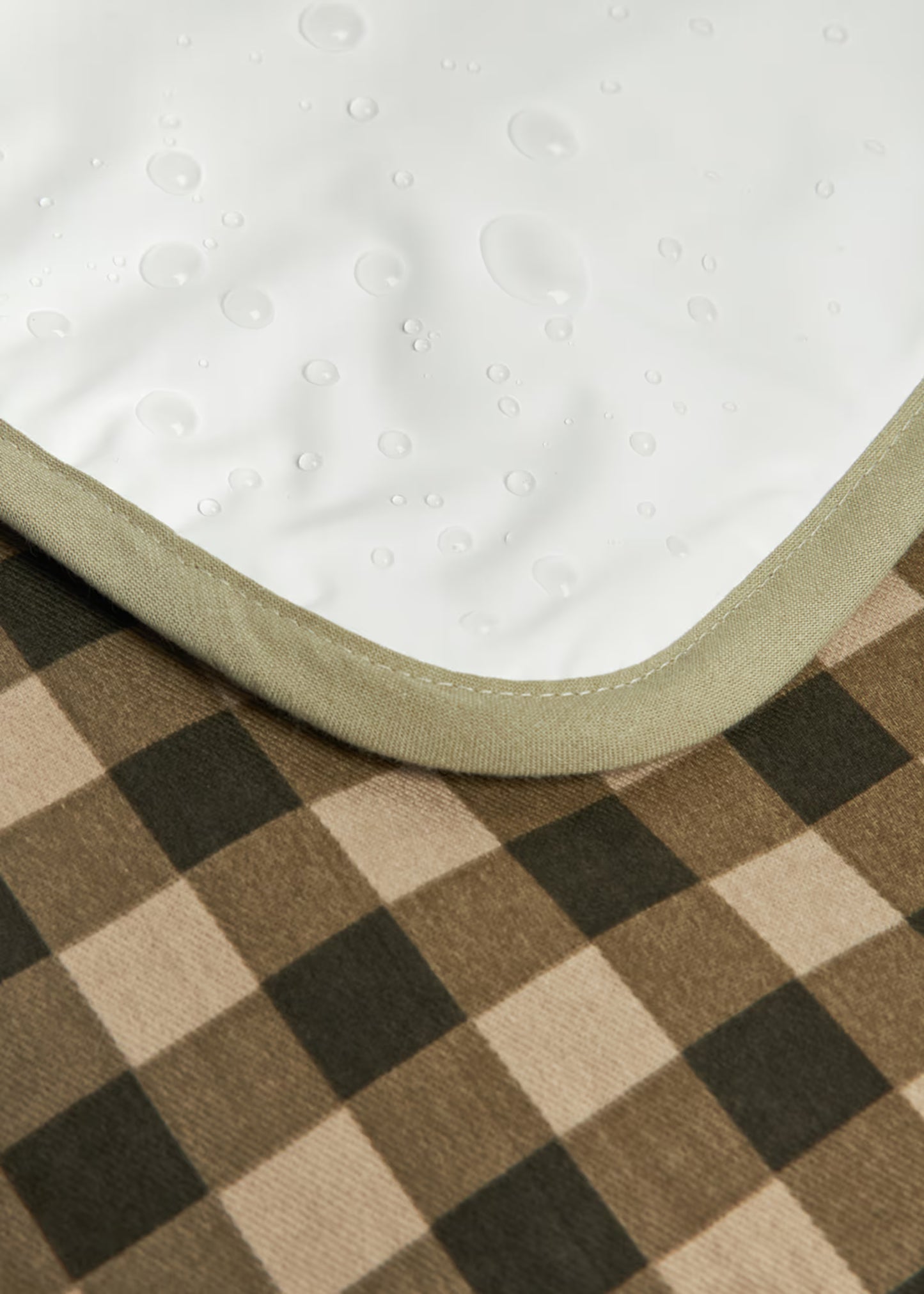 Tapis à langer Mozart - Green Checks
