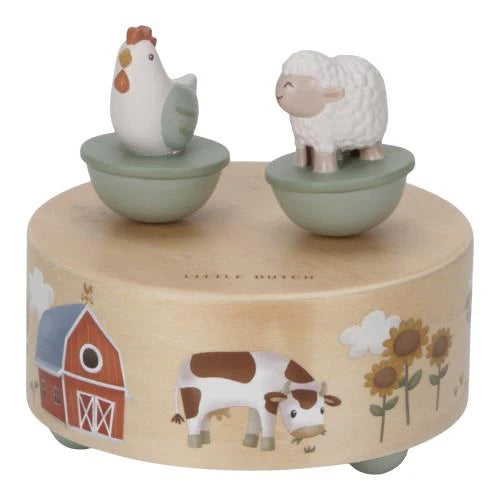 Boîte à musique - Vert - Little Farm