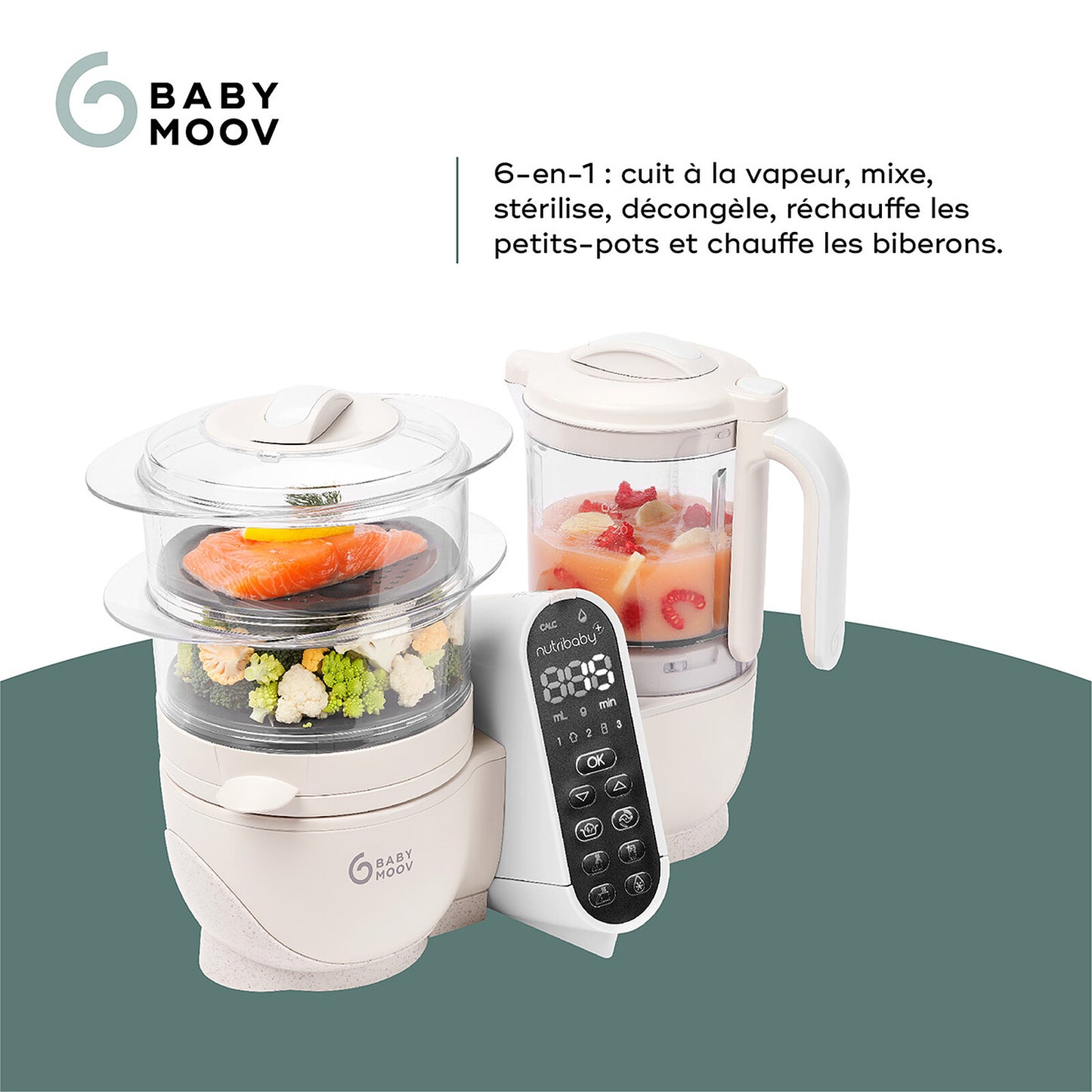 Robot culinaire multifonctions - Nutribaby(+)