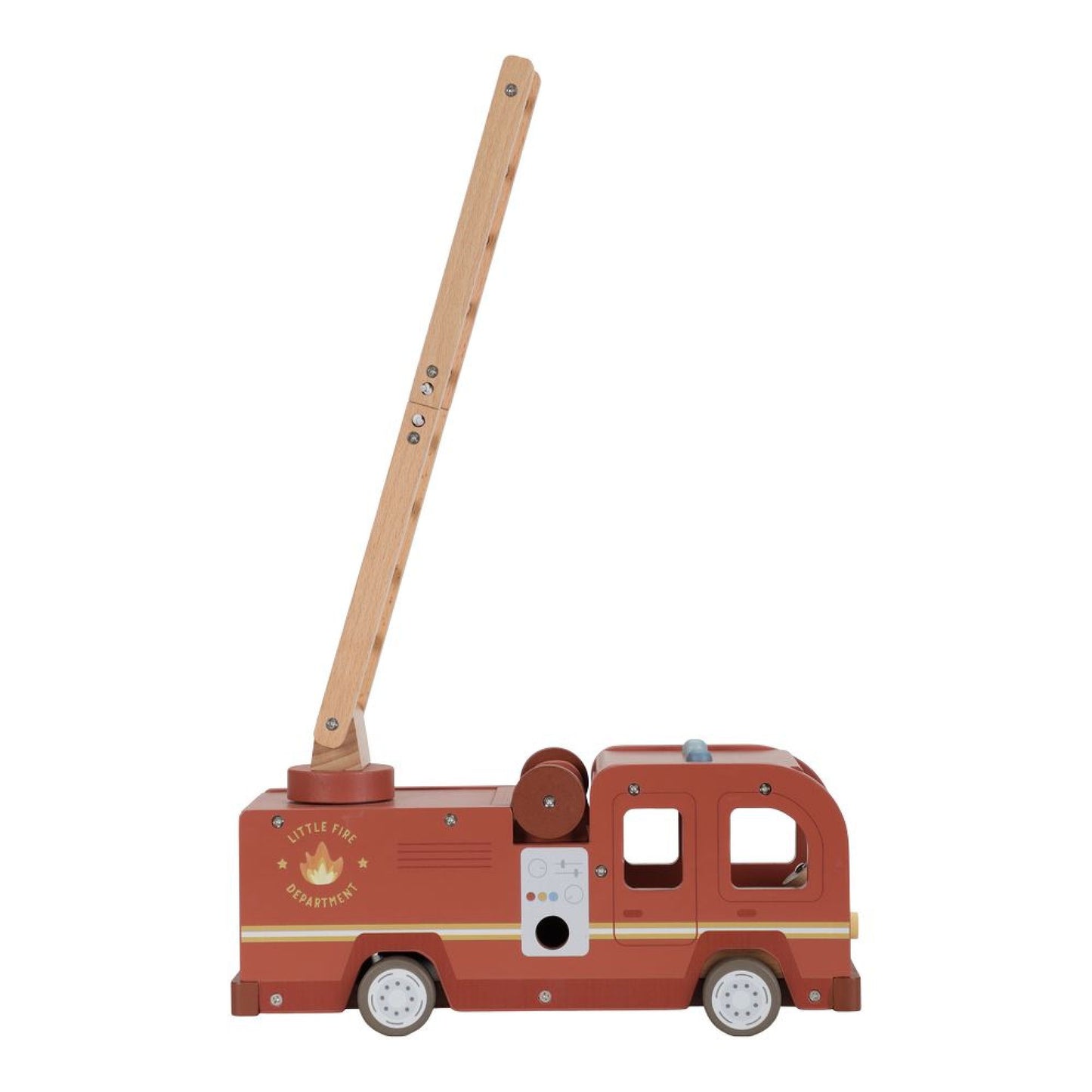 Camion de pompiers en bois - Rouge - Essentials