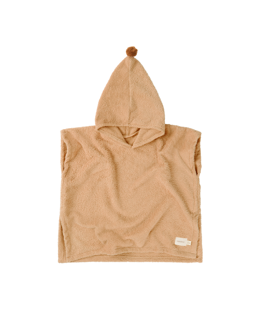 Poncho de bain 3-5 ans - So Cute - Camel