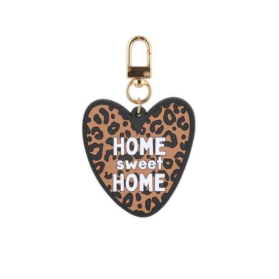 Porte-clés léopard - Home sweet home