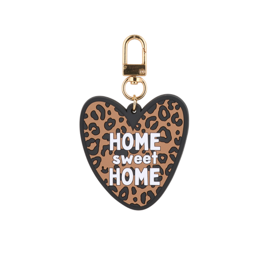 Porte-clés léopard - Home sweet home