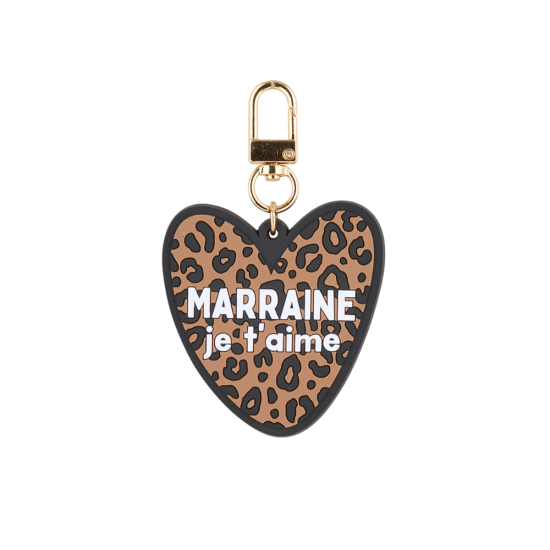 Porte-clés - Marraine je t'aime