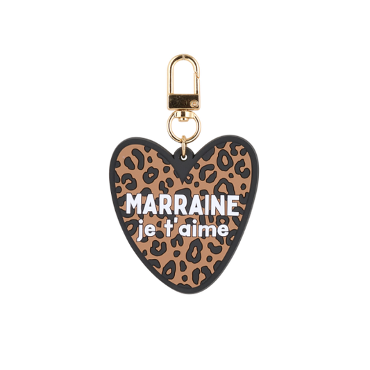 Porte-clés - Marraine je t'aime