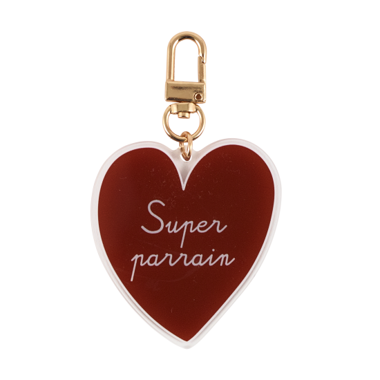 Porte-clés - Super parrain