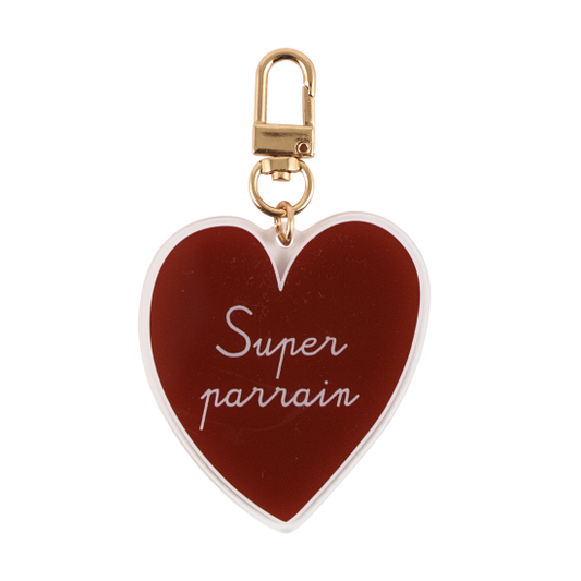 Porte-clés - Super parrain