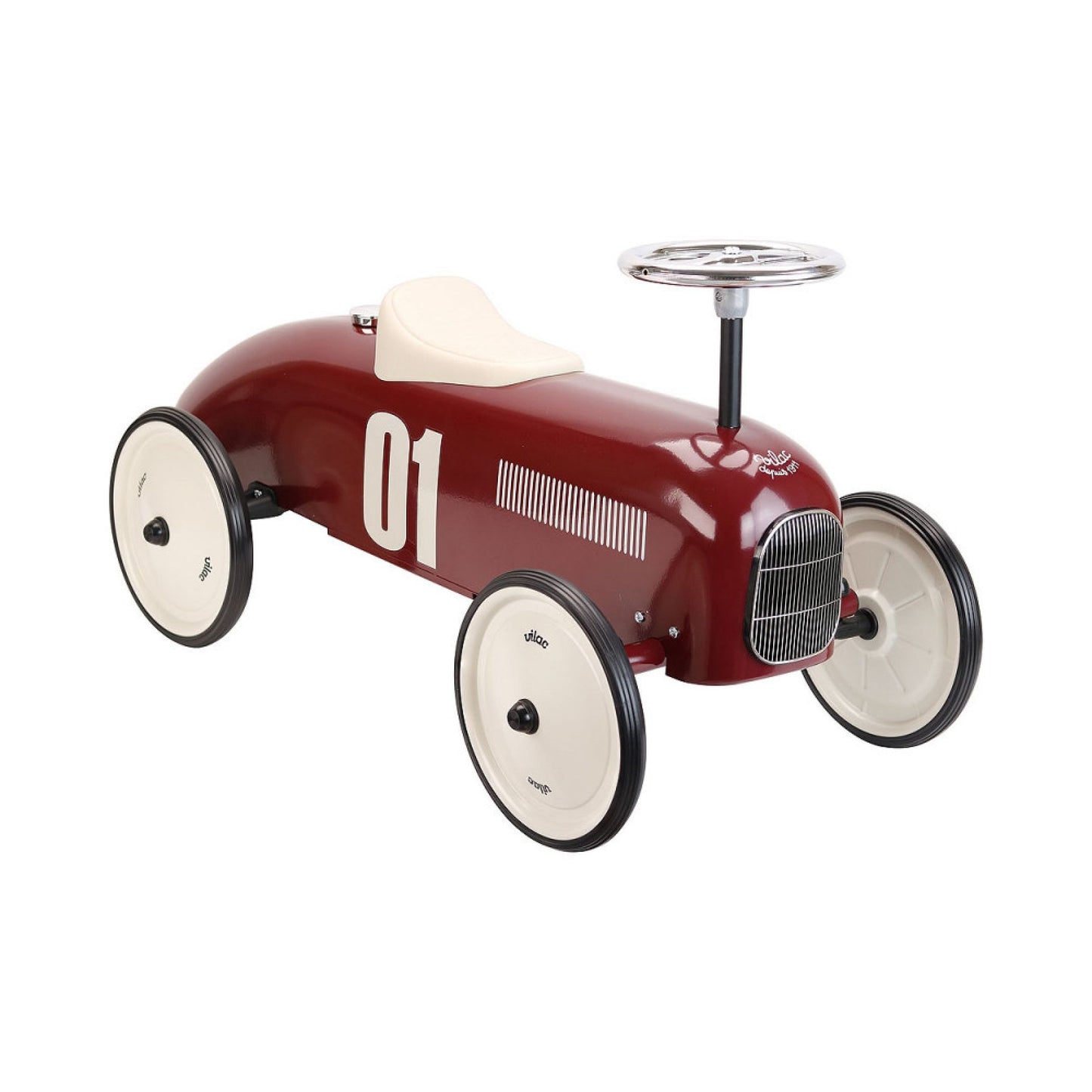 Porteur voiture en métal - Bordeaux