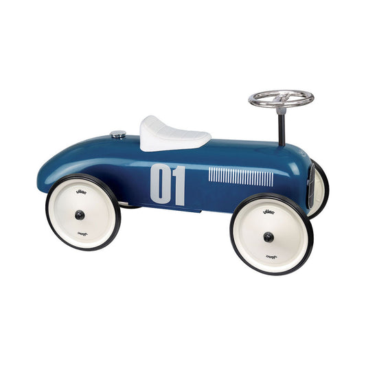 Porteur voiture en métal - Bleu pétrole