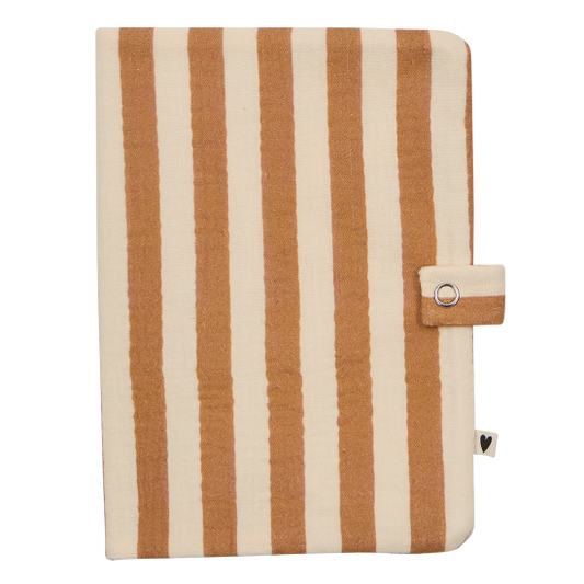 Protège carnet de santé - Rayures larges