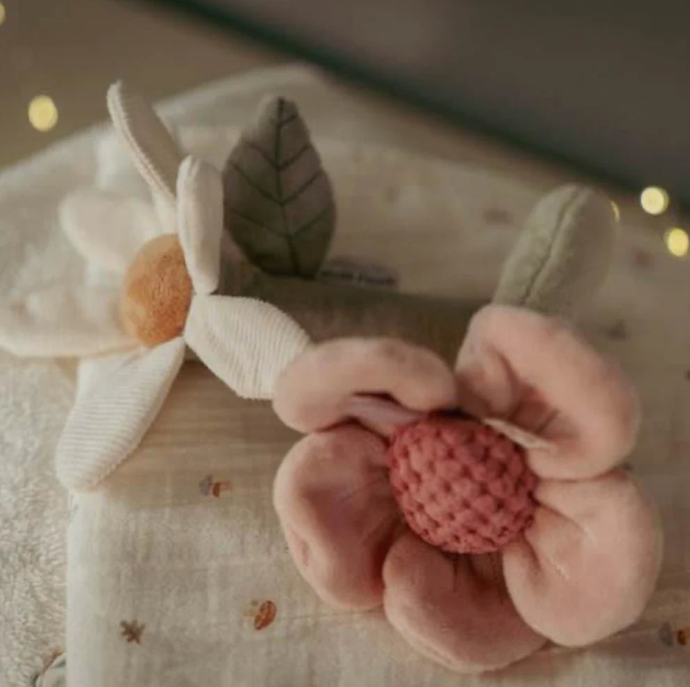 Hochet fleur - Rose - Fairy Garden