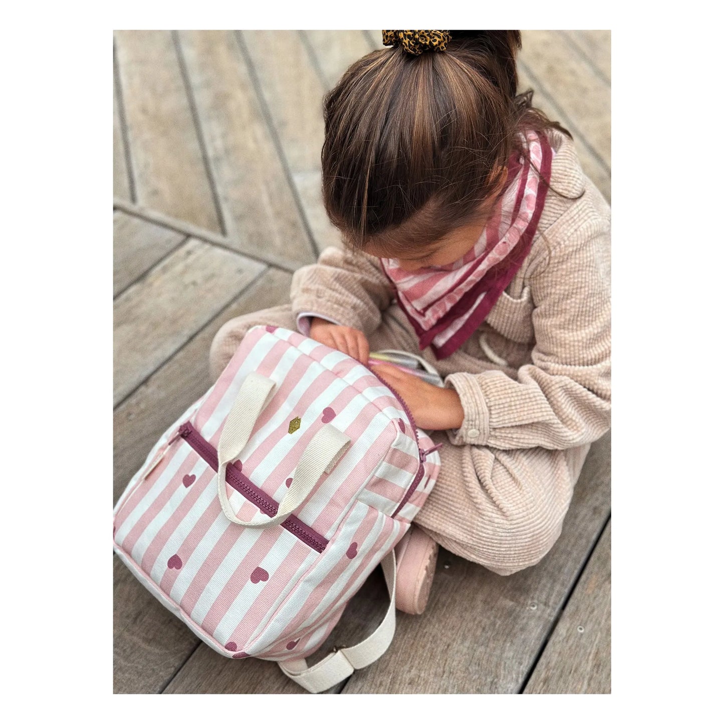 Sac à dos NOÉ - Candy Cane
