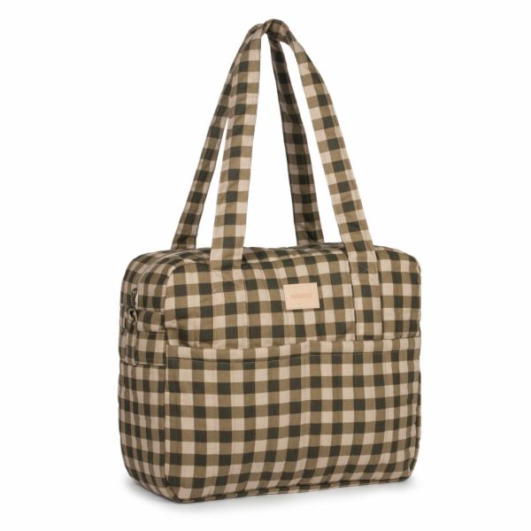Sac à langer imperméable Hyde Park - Green Checks