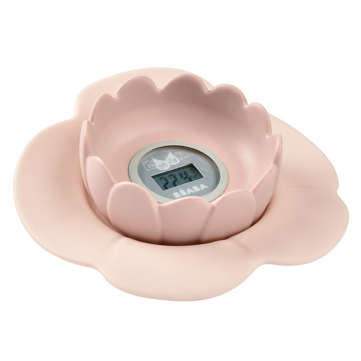 Thermomètre de bain Lotus - Rose