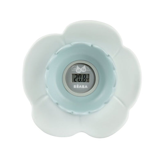 Thermomètre de bain Lotus - Bleu vert