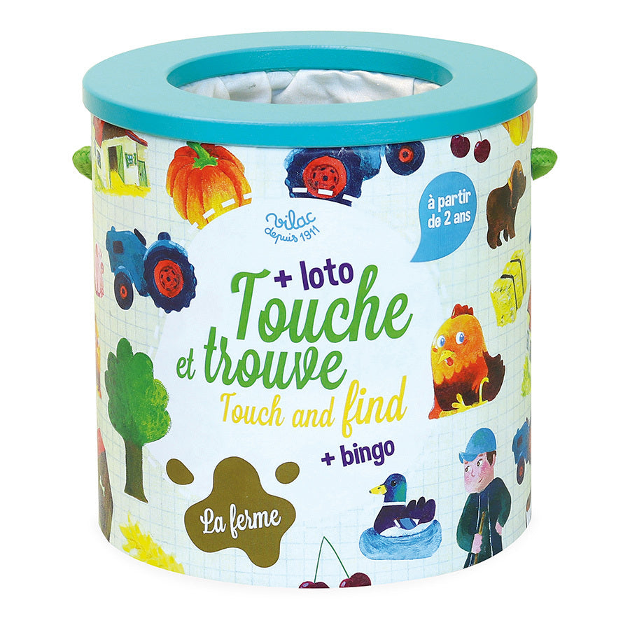 Jeu de reconnaissance - Touche et Trouve - La Ferme