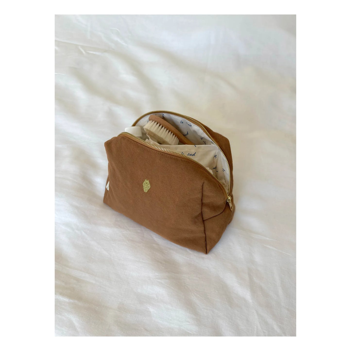 Trousse de toilette - JADE - Camel