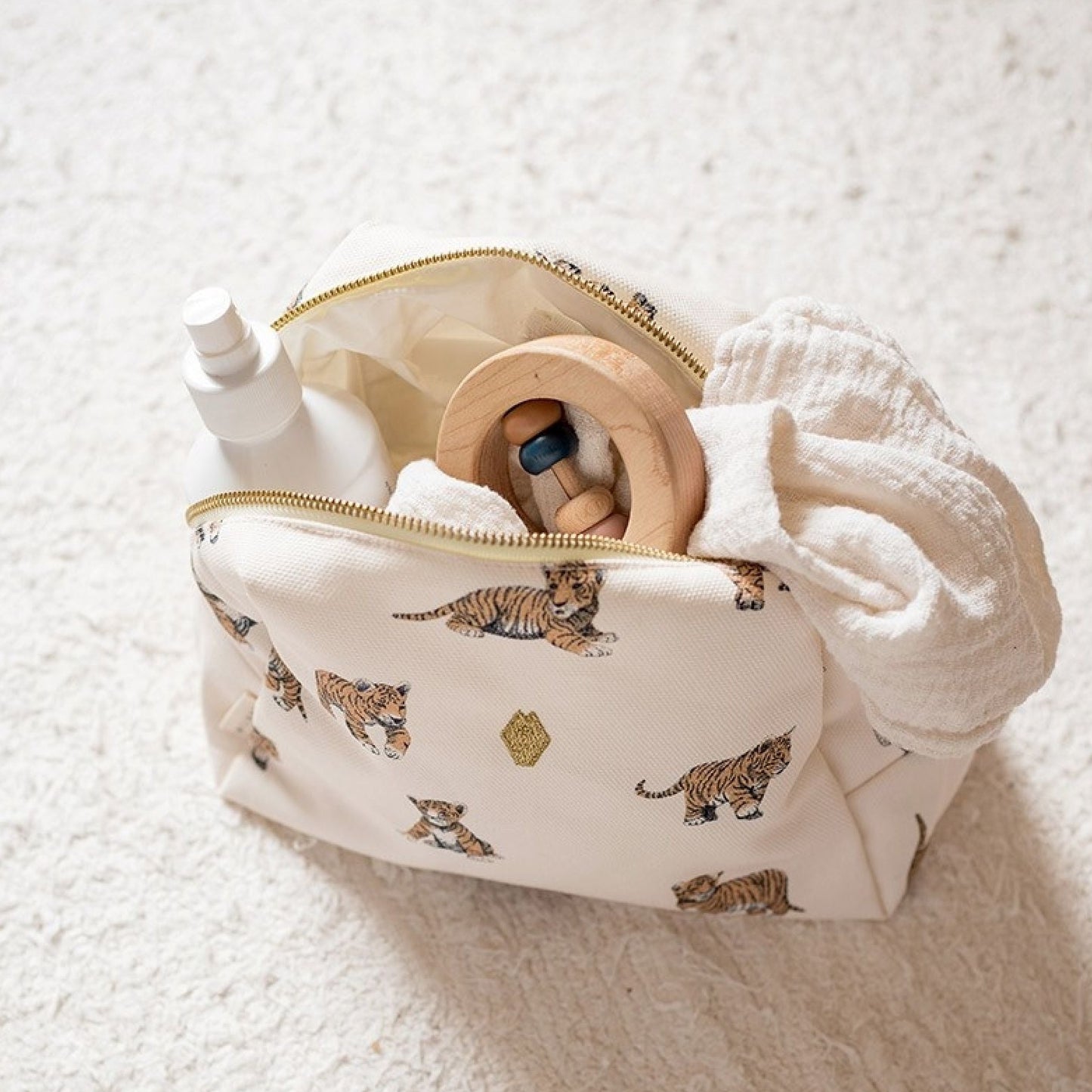 Trousse de toilette - JADE - Tigre