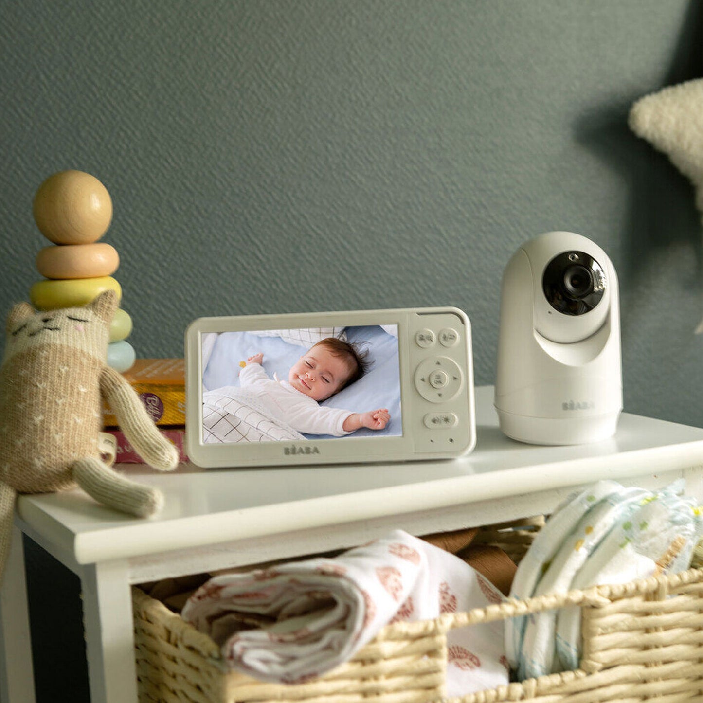 Ecoute bébé vidéo Zen + 2 - Blanc